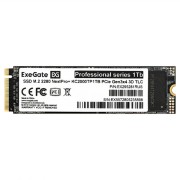 носитель информации Exegate SSD M.2 2280 1Tb ExeGate NextPro+ KC2000TP1TB (PCIe Gen3x4, NVMe, 22x80mm, 3D TLC) EX295281RUS
