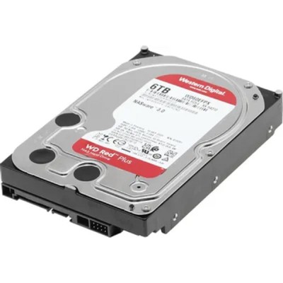Жесткий диск 6TB WD NAS Red Plus (WD60EFPX) Serial ATA III, 5400- rpm, 256Mb, 3.5 Жесткий диск 6TB WD NAS Red Plus (WD60EFPX) Serial ATA III, 5400- rpm, 256Mb, 3.5