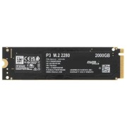 накопитель SSD 2Tb Crucial P3 3D NAND M2 PCIe NVMe R3500Mb/s W3000MB/s CT2000P3SSD8