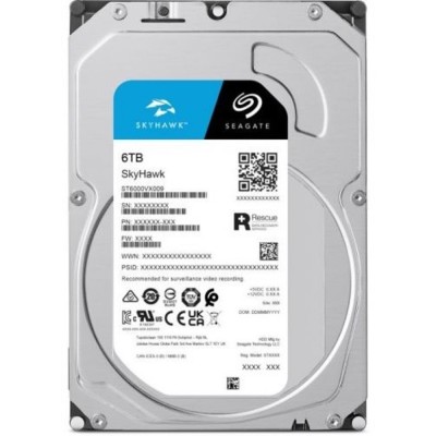 Жесткий диск 6TB Seagate SkyHawk (ST6000VX009) SATA 6 Гбит/с, 5400 rpm, 256 mb buffer Жесткий диск 6TB Seagate SkyHawk (ST6000VX009) SATA 6 Гбит/с, 5400 rpm, 256 mb buffer