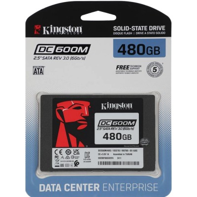 накопитель Kingston SSD DC600M, 480GB, 2.5 накопитель Kingston SSD DC600M, 480GB, 2.5