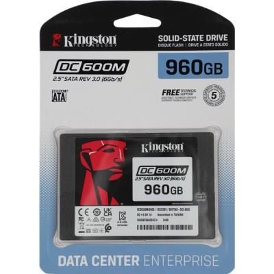 накопитель Kingston SSD DC600M, 960GB, 2.5 накопитель Kingston SSD DC600M, 960GB, 2.5