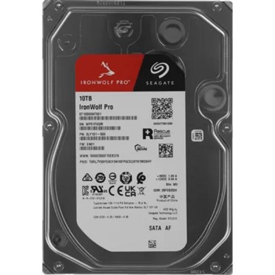 Жесткий диск 10TB Seagate IronWolf Pro (ST10000NT001) SATA 6 Гбит/с, 7200 rpm, 256 mb buffer, для NAS Жесткий диск 10TB Seagate IronWolf Pro (ST10000NT001) SATA 6 Гбит/с, 7200 rpm, 256 mb buffer, для NAS
