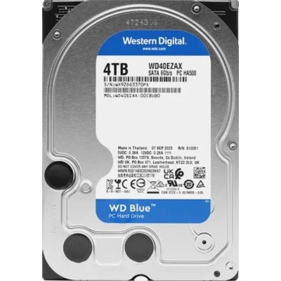 Жесткий диск 4TB WD Blue (WD40EZAX) Serial ATA III, 5400 rpm, 256Mb buffer Жесткий диск 4TB WD Blue (WD40EZAX) Serial ATA III, 5400 rpm, 256Mb buffer