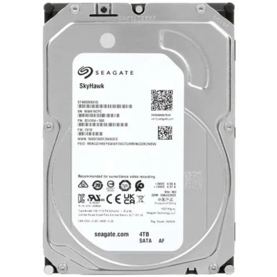 Жесткий диск 4TB Seagate Skyhawk (ST4000VX015) Serial ATA III, 5400 rpm, 256mb, для видеонаблюдения Жесткий диск 4TB Seagate Skyhawk (ST4000VX015) Serial ATA III, 5400 rpm, 256mb, для видеонаблюдения