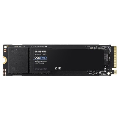накопитель Samsung SSD 2Tb 990 EVO M.2 MZ-V9E2T0BW NVMe 2.0, PCIe 4.0 x4, V-NAND TLC накопитель Samsung SSD 2Tb 990 EVO M.2 MZ-V9E2T0BW NVMe 2.0, PCIe 4.0 x4, V-NAND TLC