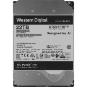 Жесткий диск 22TB WD Purple Pro (WD221PURP) Serial ATA III, 7200- rpm, 512Mb, 3.5