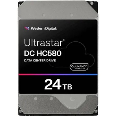 Жесткий диск 24Tb WD Ultrastar DC HC580 SATA 6Gb/s, 7200 rpm, 512mb buffer, 3.5 Жесткий диск 24Tb WD Ultrastar DC HC580 SATA 6Gb/s, 7200 rpm, 512mb buffer, 3.5