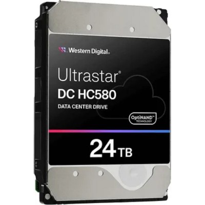 Жесткий диск 24Tb WD Ultrastar DC HC580 SATA 6Gb/s, 7200 rpm, 512mb buffer, 3.5 Жесткий диск 24Tb WD Ultrastar DC HC580 SATA 6Gb/s, 7200 rpm, 512mb buffer, 3.5