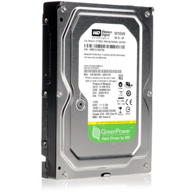 Жесткий диск 1TB WD AV-GP Video Surveillance 5400 RPM 64mb SATA3 WD10EURX RECERTIFIED HDD Жесткий диск 1TB WD AV-GP Video Surveillance 5400 RPM 64mb SATA3 WD10EURX RECERTIFIED HDD