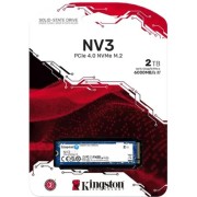 накопитель Kingston SSD NV3, 2000GB, M.2(22x80mm), NVMe, PCIe 4.0 x4, 3D TLC SNV3S/2000G