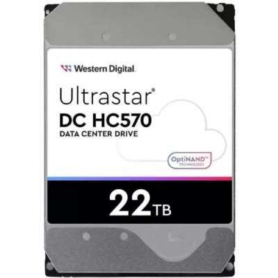Жесткий диск 22Tb WD Ultrastar DC HC570 0F48155 7200 6Gb/s 512Mb WUH722222ALE6L4 SATA3 (48291) Жесткий диск 22Tb WD Ultrastar DC HC570 0F48155 7200 6Gb/s 512Mb WUH722222ALE6L4 SATA3 (48291)