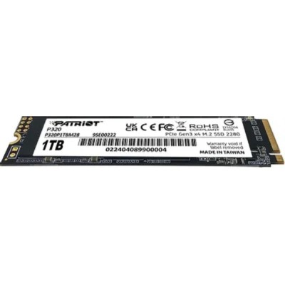 носитель информации SSD Patriot PCIe 3.0 x4 1TB P320P1TBM28 P320 M.2 2280 носитель информации SSD Patriot PCIe 3.0 x4 1TB P320P1TBM28 P320 M.2 2280