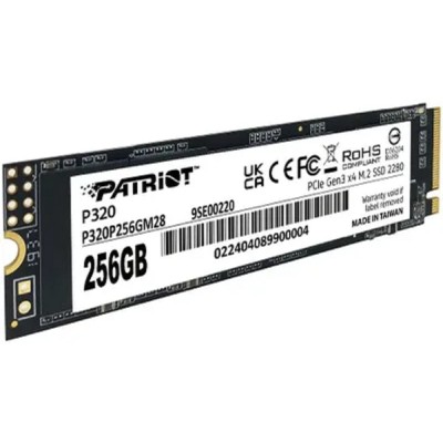 носитель информации Patriot SSD PCIe 3.0 x4 256GB P320P256GM28 P320 M.2 2280 носитель информации Patriot SSD PCIe 3.0 x4 256GB P320P256GM28 P320 M.2 2280