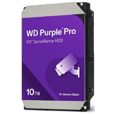 Жесткий диск 10TB WD Purple Pro (WD102PURP) Serial ATA III, 7200- rpm, 512Mb, 3.5 Жесткий диск 10TB WD Purple Pro (WD102PURP) Serial ATA III, 7200- rpm, 512Mb, 3.5