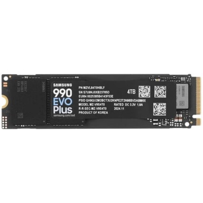 накопитель Samsung SSD M.2 2280 4TB 990 EVO PLUS MZ-V9S4T0BW накопитель Samsung SSD M.2 2280 4TB 990 EVO PLUS MZ-V9S4T0BW