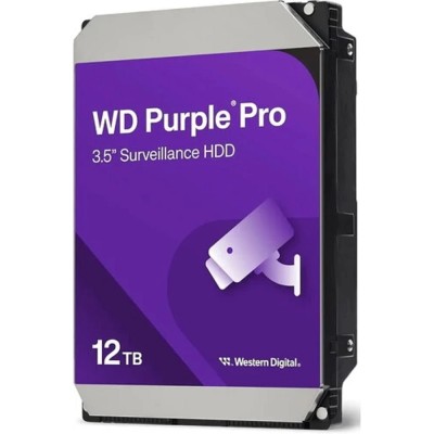 Жесткий диск 12TB WD Purple Pro (WD122PURP) Serial ATA III, 7200- rpm, 256Mb, 3.5 Жесткий диск 12TB WD Purple Pro (WD122PURP) Serial ATA III, 7200- rpm, 256Mb, 3.5