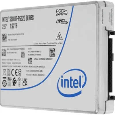 накопитель Intel SSD D7-P5520 Series, 1.92TB, U.2(2.5 накопитель Intel SSD D7-P5520 Series, 1.92TB, U.2(2.5