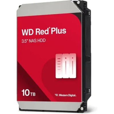 Жесткий диск 10TB WD Red Plus (WD100EFGX) Serial ATA III, 7200- rpm, 256Mb, 3.5 Жесткий диск 10TB WD Red Plus (WD100EFGX) Serial ATA III, 7200- rpm, 256Mb, 3.5