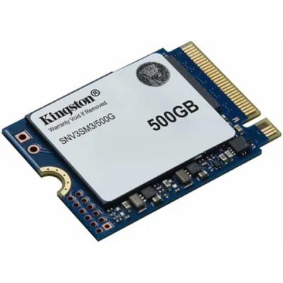 накопитель Kingston SSD NV3, 500GB, M.2(22x30mm), NVMe, PCIe 4.0 x4, 3D TLC, SNV3SM3/500G накопитель Kingston SSD NV3, 500GB, M.2(22x30mm), NVMe, PCIe 4.0 x4, 3D TLC, SNV3SM3/500G