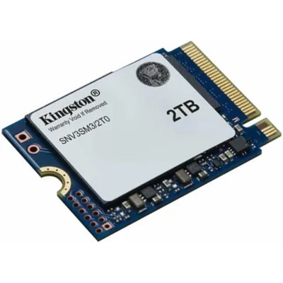 накопитель Kingston SSD NV3, 2000GB, M.2(22x30mm), NVMe, PCIe 4.0 x4, 3D TLC, SNV3SM3/2T0 накопитель Kingston SSD NV3, 2000GB, M.2(22x30mm), NVMe, PCIe 4.0 x4, 3D TLC, SNV3SM3/2T0