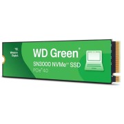 накопитель WD SSD 500GB WD Green SN3000, PCI-E 4.0 x4 M.2 2280, R/W - 5000/4100 MB/s