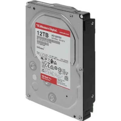 Жесткий диск 12TB WD Red Pro (WD122KFBX) Serial ATA III, 7200- rpm, 512Mb, 3.5 Жесткий диск 12TB WD Red Pro (WD122KFBX) Serial ATA III, 7200- rpm, 512Mb, 3.5
