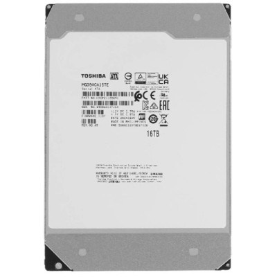 Жесткий диск Toshiba SATA-III 16TB MG09ACA16TE Server Enterprise Capacity 512E (7200rpm) 512Mb 3.5 Жесткий диск Toshiba SATA-III 16TB MG09ACA16TE Server Enterprise Capacity 512E (7200rpm) 512Mb 3.5