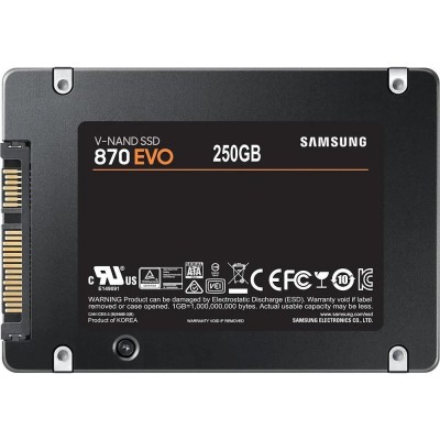 накопитель Samsung SSD 250Gb 870 EVO MZ-77E250B/AM накопитель Samsung SSD 250Gb 870 EVO MZ-77E250B/AM