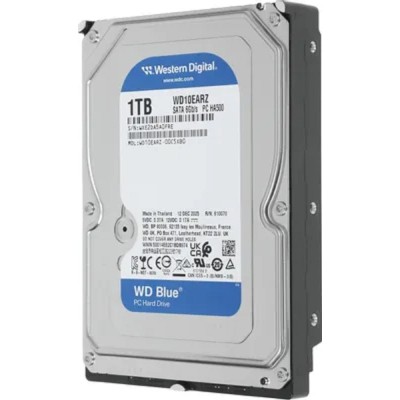 Жесткий диск 1TB WD Blue (WD10EARZ) Serial ATA III, 5400 rpm, 64Mb buffer Жесткий диск 1TB WD Blue (WD10EARZ) Serial ATA III, 5400 rpm, 64Mb buffer
