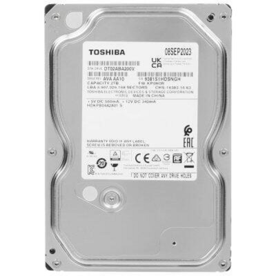 Жесткий диск 2TB Toshiba (DT02ABA200V) SATA 6.0Gb/s, 5400 rpm, 128Mb buffer, 3.5 Жесткий диск 2TB Toshiba (DT02ABA200V) SATA 6.0Gb/s, 5400 rpm, 128Mb buffer, 3.5