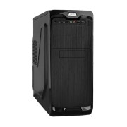 Корпуса Exegate EX269437RUS Корпус Miditower UN-604 Black, ATX, <UN450, 120mm> 2*USB+2*USB3.0, Audio