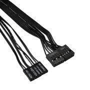 Корпуса Exegate EX261450RUS Корпус Miditower CP-601 Black, ATX, <CP450W, 80mm>, 2*USB, Audio