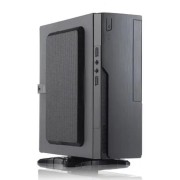 Корпус Foxline FL-BQ5-FLX220-U32 mITX, 1x5.25EXT(slim), 1x2.5INT, 2xUSB3.0, HDA, 1x40fan, w/220W TFX PSU, Tool-Free, w/1.2m EU pwr cord