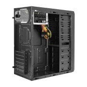 Корпуса Exegate EX283224RUS Корпус Miditower ExeGate UN-605B Black, ATX, <UN450, 120mm>, 2*USB, Audio, замок блокировки кнопки питания
