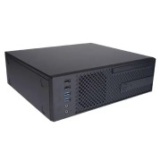 Корпус SlimCase INWIN CJ708BL IP-S265AU7-2 80plus Bronze, U3*2+U2*2+A(HD)+TYPE 3.1C + FAN 80*15mm + intrusion switch 6137379
