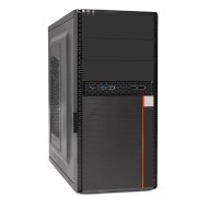 Корпуса Exegate EX284039RUS Корпус Minitower BA-204U Black, mATX, <без БП>, 2*USB+2*USB3.0, Audio