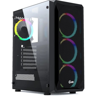 Корпус Powercase CMIZB-L4 Корпус Mistral Z4 Mesh LED, Tempered Glass, 4x 120mm 5-color fan, чёрный, ATX (CMIZB-L4) Корпус Powercase CMIZB-L4 Корпус Mistral Z4 Mesh LED, Tempered Glass, 4x 120mm 5-color fan, чёрный, ATX (CMIZB-L4)