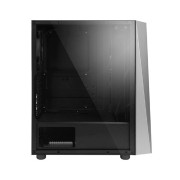 Корпус ZALMAN S4 Plus, без БП, боковое окно (акрил), черный, ATX
