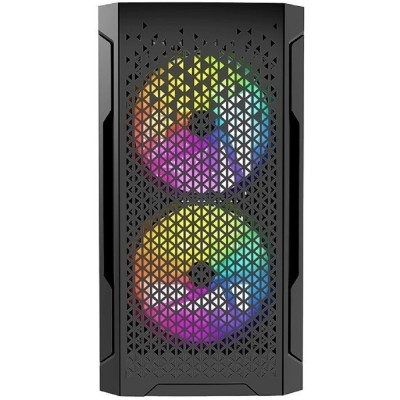 Корпус Powercase CMIMZB-L3 Корпус Mistral Micro Z3B Mesh LED, Tempered Glass, 2x 140mm + 1х 120mm 5-color fan, чёрный, mATX (CMIMZB-L3) Корпус Powercase CMIMZB-L3 Корпус Mistral Micro Z3B Mesh LED, Tempered Glass, 2x 140mm + 1х 120mm 5-color fan, чёрный, mATX (CMIMZB-L3)