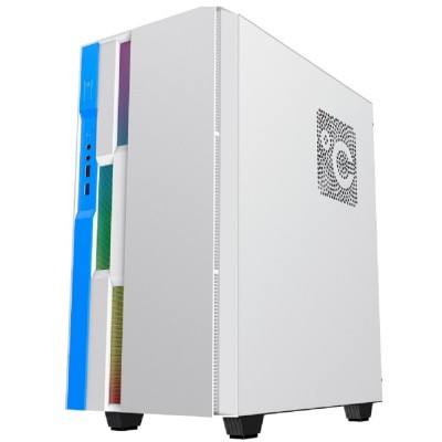 Корпуса GameMax Корпус Brufen C3 WB без БП, MidiT, ATX, Бело-гол, Зак. стекл., USB 3.0, 1*120; 1*140мм вент. Корпуса GameMax Корпус Brufen C3 WB без БП, MidiT, ATX, Бело-гол, Зак. стекл., USB 3.0, 1*120; 1*140мм вент.