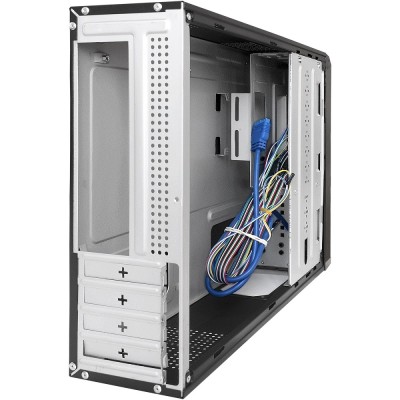 Корпуса Exegate EX288780RUS Корпус Desktop ExeGate MI-207U-M300 (mini-ITX/mATX, БП M300 с вент. 8см, 2*USB+1*USB3.0, аудио, черный) Корпуса Exegate EX288780RUS Корпус Desktop ExeGate MI-207U-M300 (mini-ITX/mATX, БП M300 с вент. 8см, 2*USB+1*USB3.0, аудио, черный)