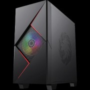 Корпуса GameMax Корпус Cyclops BR без БП (Midi Tower, ATX, Черно-красн.,1*USB2.0 + 1*USB3.0, 2*120мм)