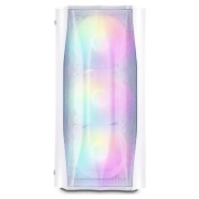 Корпус 1STPLAYER Корпус FIREBASE X3-M White / mATX, TG / 4x120mm LED fans inc. / X3-M-WH-4F1-W