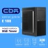 Корпус CBR Корпус ATX Miditower E188, без БП, 1*USB 3.0, 2*USB 2.0, HD Audio+Mic, Black PCC-ATX-E188-USB31-USB22-WPSU Корпус CBR Корпус ATX Miditower E188, без БП, 1*USB 3.0, 2*USB 2.0, HD Audio+Mic, Black PCC-ATX-E188-USB31-USB22-WPSU