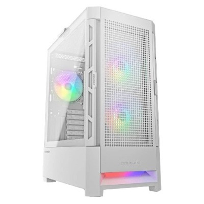 Корпуса Cougar Airface RGB White, 2х140мм + 1x120mm ARGB Fan, ARGB Fan Hub, без БП, белый, ATX Корпуса Cougar Airface RGB White, 2х140мм + 1x120mm ARGB Fan, ARGB Fan Hub, без БП, белый, ATX