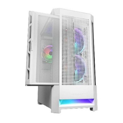 Корпуса Cougar Airface RGB White, 2х140мм + 1x120mm ARGB Fan, ARGB Fan Hub, без БП, белый, ATX Корпуса Cougar Airface RGB White, 2х140мм + 1x120mm ARGB Fan, ARGB Fan Hub, без БП, белый, ATX