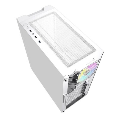 Корпус Powercase CMIEW-F4S Корпус Mistral Evo White, Tempered Glass, 1x 120mm PWM ARGB fan + ARGB Strip + 3x 120mm PWM non LED fan, белый, ATX (CMIEW-F4S) Корпус Powercase CMIEW-F4S Корпус Mistral Evo White, Tempered Glass, 1x 120mm PWM ARGB fan + ARGB Strip + 3x 120mm PWM non LED fan, белый, ATX (CMIEW-F4S)