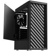 Корпус Miditower Zalman ZM-T7 (ATX, Black, без БП)