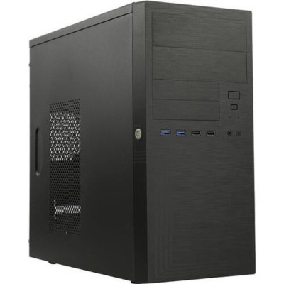 Корпус ES555BK PM-450ATX U3*2+TypeC*2+2*combo Audio; intrusion switch; power button lock; Extra 2xHDD cage; plastic screwless parts 6188250 Корпус ES555BK PM-450ATX U3*2+TypeC*2+2*combo Audio; intrusion switch; power button lock; Extra 2xHDD cage; plastic screwless parts 6188250